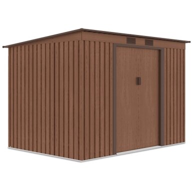 Metalinis įrankių namelis OREGON 9x6 Walnut