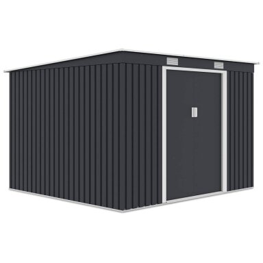 Metalinis įrankių namelis OREGON 9x8 Cold Grey