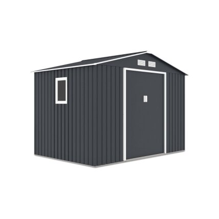 Metalinis įrankių namelis HUDSON 9x6 Cold Grey Metalinis įrankių namelis HUDSON 9x6 Cold Grey