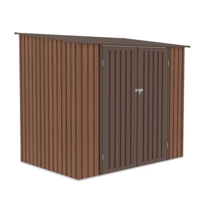 Metalinis įrankių namelis KENT 7x5 Walnut Metalinis įrankių namelis KENT 7x5 Walnut
