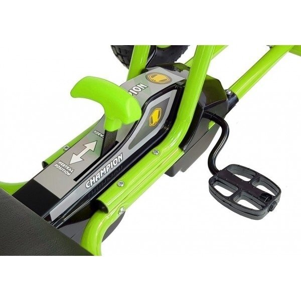 Minamas velomobilis vaikams A-18 Žalias 3
