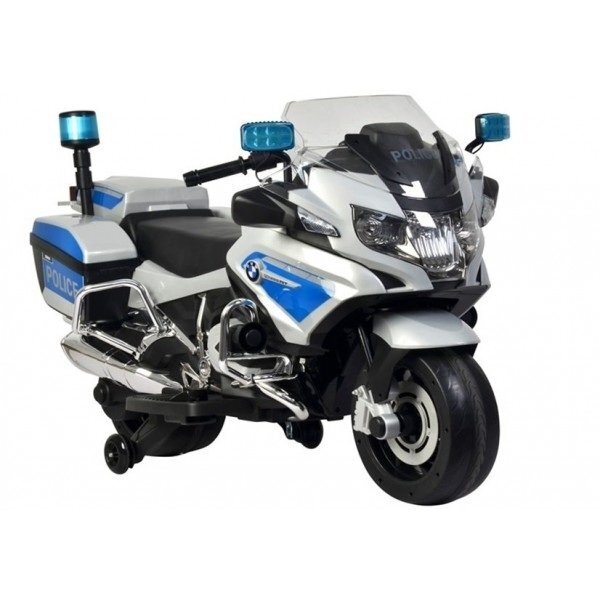 Motociklas vaikams POLICIJA sidabrinis 10