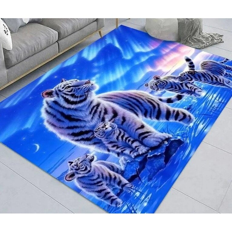 Modernaus stiliaus kilimas su 3D efektu Tiger 140x200cm
