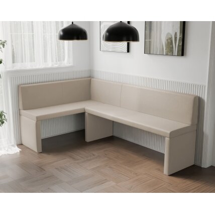 Virtuvinis kampas OWEN Kampo pusė: kairė, Dydis: 142x196 cm , Spalvos: Soft 18 smėlio 3 Virtuvinis kampas OWEN Kampo pusė: kairė, Dydis: 142x196 cm , Spalvos: Soft 18 smėlio 3