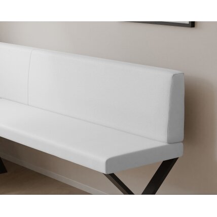 Virtuvinis kampas VERO X Dydis: 128x168 cm , Apdaila: Lygi, Kampo pusė: Dešinė, Spalvos: Soft 17 (Balta) 3