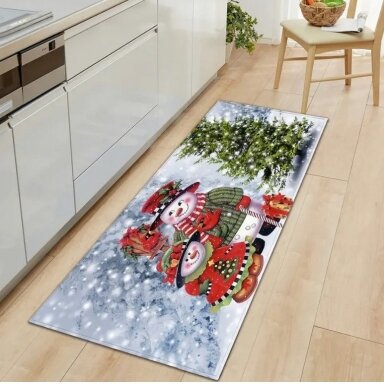 Neslystantis virtuvės kilimėlis Christmas 50x160cm