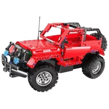 Nuotoliniu būdu valdomas automobilis Jeep iš CADA kaladėlių, 531 dalis Nuotoliniu būdu valdomas automobilis Jeep iš CADA kaladėlių, 531 dalis