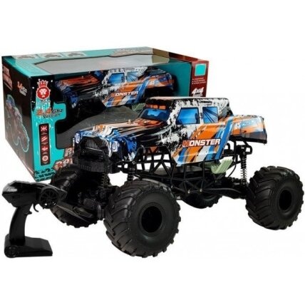 Nuotoliniu būdu visureigis 1:6 2.4G 4x4 oranžinis 57cm Nuotoliniu būdu visureigis 1:6 2.4G 4x4 oranžinis 57cm