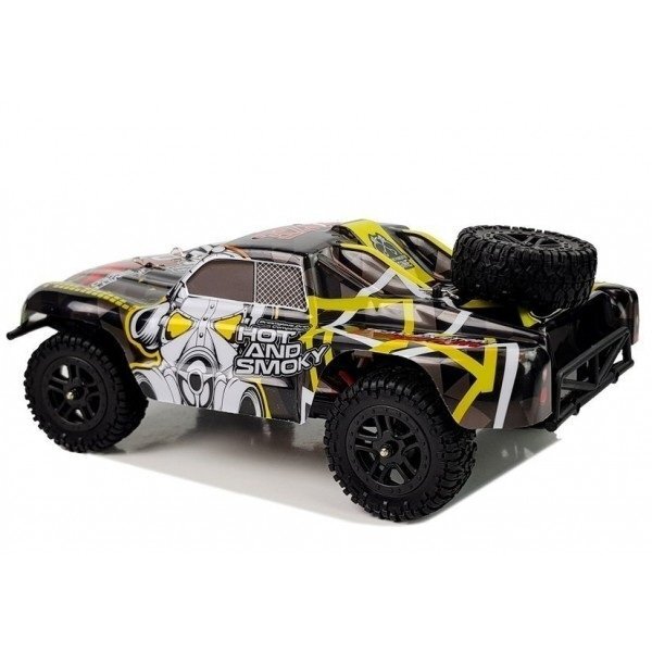 Nuotoliniu būdu valdomas bekelės automobilis 1:18 40km/h 9301-1E geltonas 3 Nuotoliniu būdu valdomas bekelės automobilis 1:18 40km/h 9301-1E geltonas 3