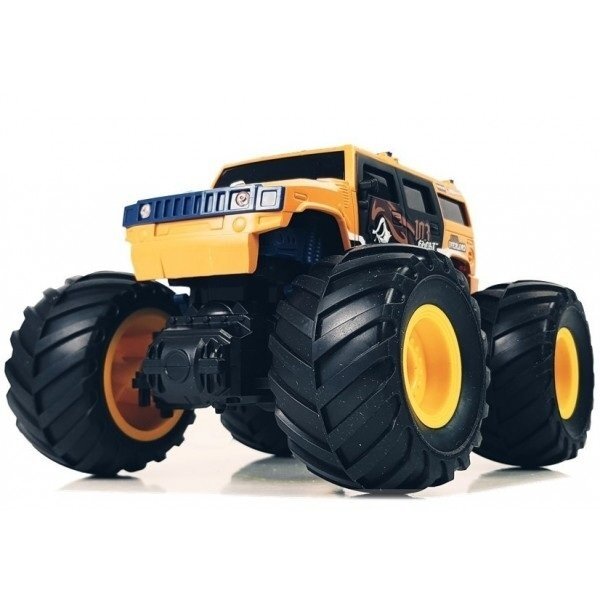 Nuotoliniu būdu valdomas visureigis Bigfoot 1:18 2.4G geltonas 1 Nuotoliniu būdu valdomas visureigis Bigfoot 1:18 2.4G geltonas 1