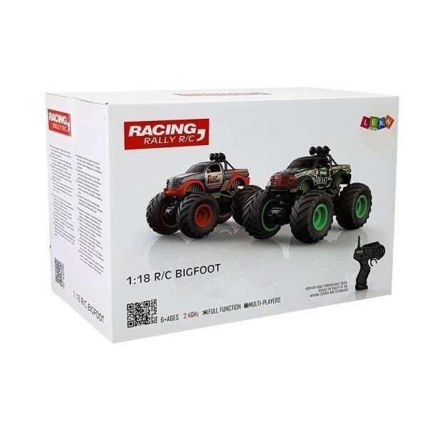 Nuotoliniu būdu valdomas visureigis Bigfoot 1:18 2.4G geltonas 6 Nuotoliniu būdu valdomas visureigis Bigfoot 1:18 2.4G geltonas 6