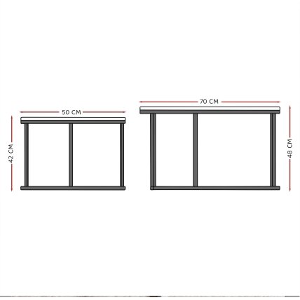 Apvalus kavos staliukas LAVO 2in1 su auksiniu apvadu, baltas blizgus Spalvos: Balta / baltas blizgus, staliuko dydis: 70 cm ir 50 cm 4 Apvalus kavos staliukas LAVO 2in1 su auksiniu apvadu, baltas blizgus Spalvos: Balta / baltas blizgus, staliuko dydis: 70 cm ir 50 cm 4