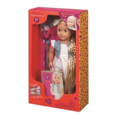 OUR GENERATION lėlė Phoebe hair grow