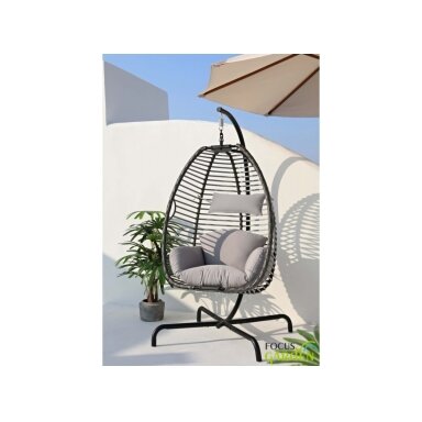 Pakabinama kėdė Comfort grey