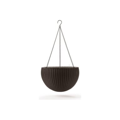 Pakabinamas vazonas SPHERE brown