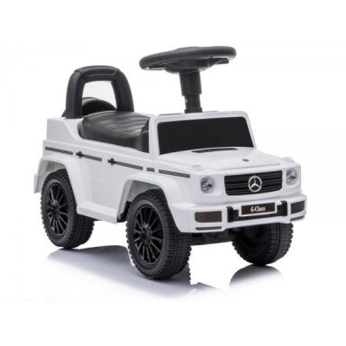 Paspiriama mašinėlė Mercedes G-Class 652 Balta