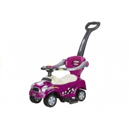 Paspiriama mašinėlė Coupe su stūmimo rankena Violetinė 1 Paspiriama mašinėlė Coupe su stūmimo rankena Violetinė 1