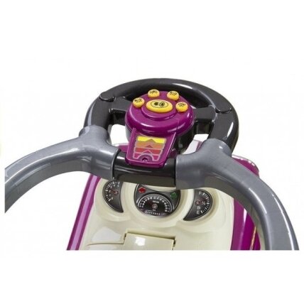 Paspiriama mašinėlė Coupe su stūmimo rankena Violetinė 5 Paspiriama mašinėlė Coupe su stūmimo rankena Violetinė 5