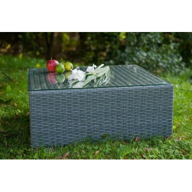 Pintas staliukas 70x70x30 cm Pilkas