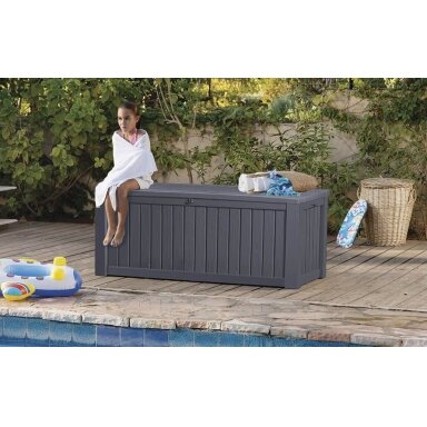 Plastikinė dėžė Rockwood Box 570L Graphite
