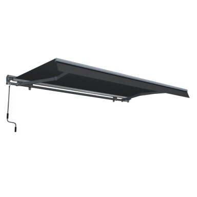 PREMIUM terasos markizė 400x300 pilka