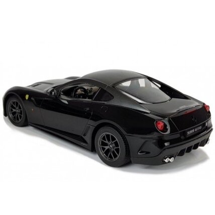 Pultu valdomas automobilis Ferrari 599 GTO Rastar 1:14, juodos spalvos 4