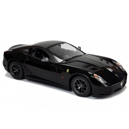 Pultu valdomas automobilis Ferrari 599 GTO Rastar 1:14, juodos spalvos 2