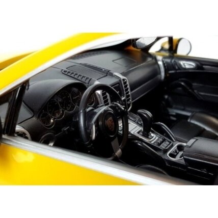 Pultu valdomas automobilis Porsche Cayenne Rastar 1:14, geltonos spalvos 5 Pultu valdomas automobilis Porsche Cayenne Rastar 1:14, geltonos spalvos 5