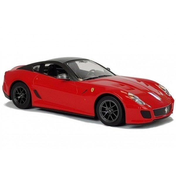 Pultu valdomas automobilis Ferrari 599 GTO Rastar 1:14, raudonos spalvos 2 Pultu valdomas automobilis Ferrari 599 GTO Rastar 1:14, raudonos spalvos 2