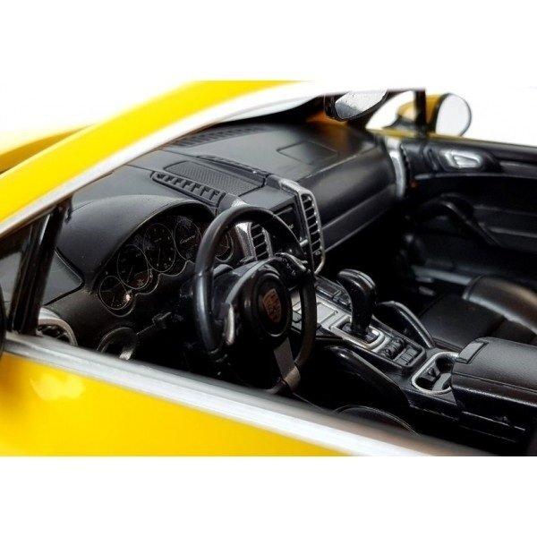 Pultu valdomas automobilis Porsche Cayenne Rastar 1:14, geltonos spalvos 5 Pultu valdomas automobilis Porsche Cayenne Rastar 1:14, geltonos spalvos 5