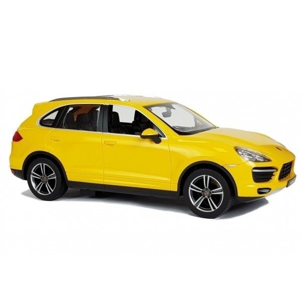 Pultu valdomas automobilis Porsche Cayenne Rastar 1:14, geltonos spalvos 4 Pultu valdomas automobilis Porsche Cayenne Rastar 1:14, geltonos spalvos 4