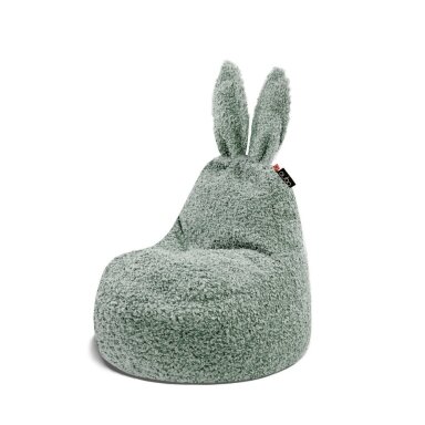 Qubo™ Baby Rabbit Cloud FLUFFY FIT sėdmaišis