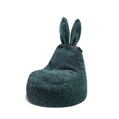 Qubo™ Baby Rabbit Crocus FLUFFY FIT sėdmaišis