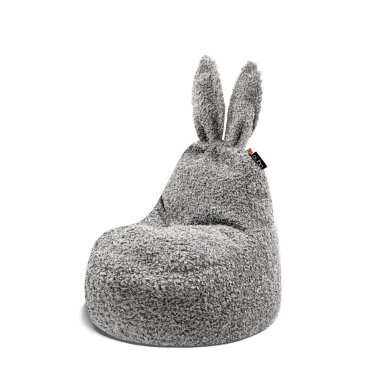 Qubo™ Baby Rabbit Linden FLUFFY FIT sėdmaišis