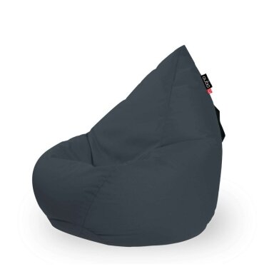 Qubo™ Splash Drop Graphite POP FIT sėdmaišis
