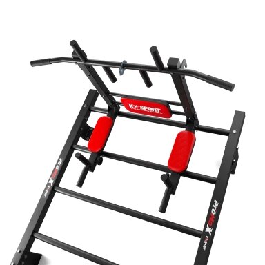 Rinkinys gimnastikos sienelė, skersinis + lygiagretės du viename ir suolas KS 100 Rinkinys gimnastikos sienelė, skersinis + lygiagretės du viename ir suolas KS 100
