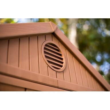 Sandėliukai įrankiams Darwin 6x6 Brown KETER 3.6m2