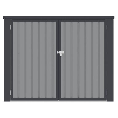 Šiukšlių konteinerio stoginė 173x101cm  Light Grey