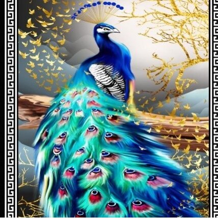 Šiuolaikinio stiliaus kilimas Peacock 140x200cm 3
