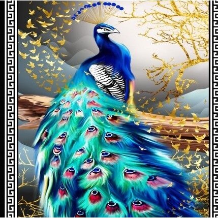 Šiuolaikinio stiliaus kilimas Peacock 140x200cm 3 Šiuolaikinio stiliaus kilimas Peacock 140x200cm 3