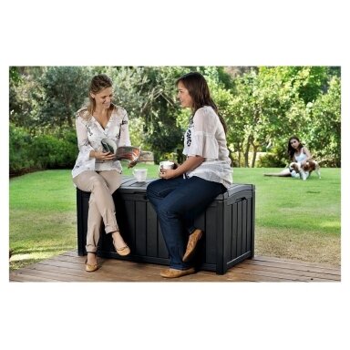 Skrynia GLENWOOD BOX 390L graphite