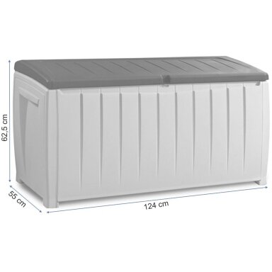 Skrynia NOVEL BOX 340 L grey black