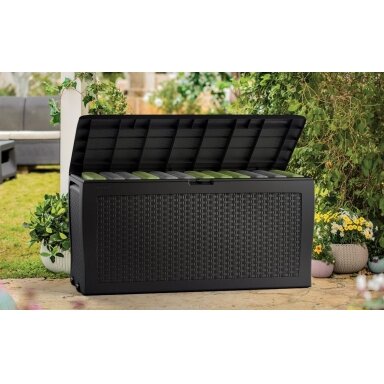 Skrynia Samoa rattan box 270L graphite