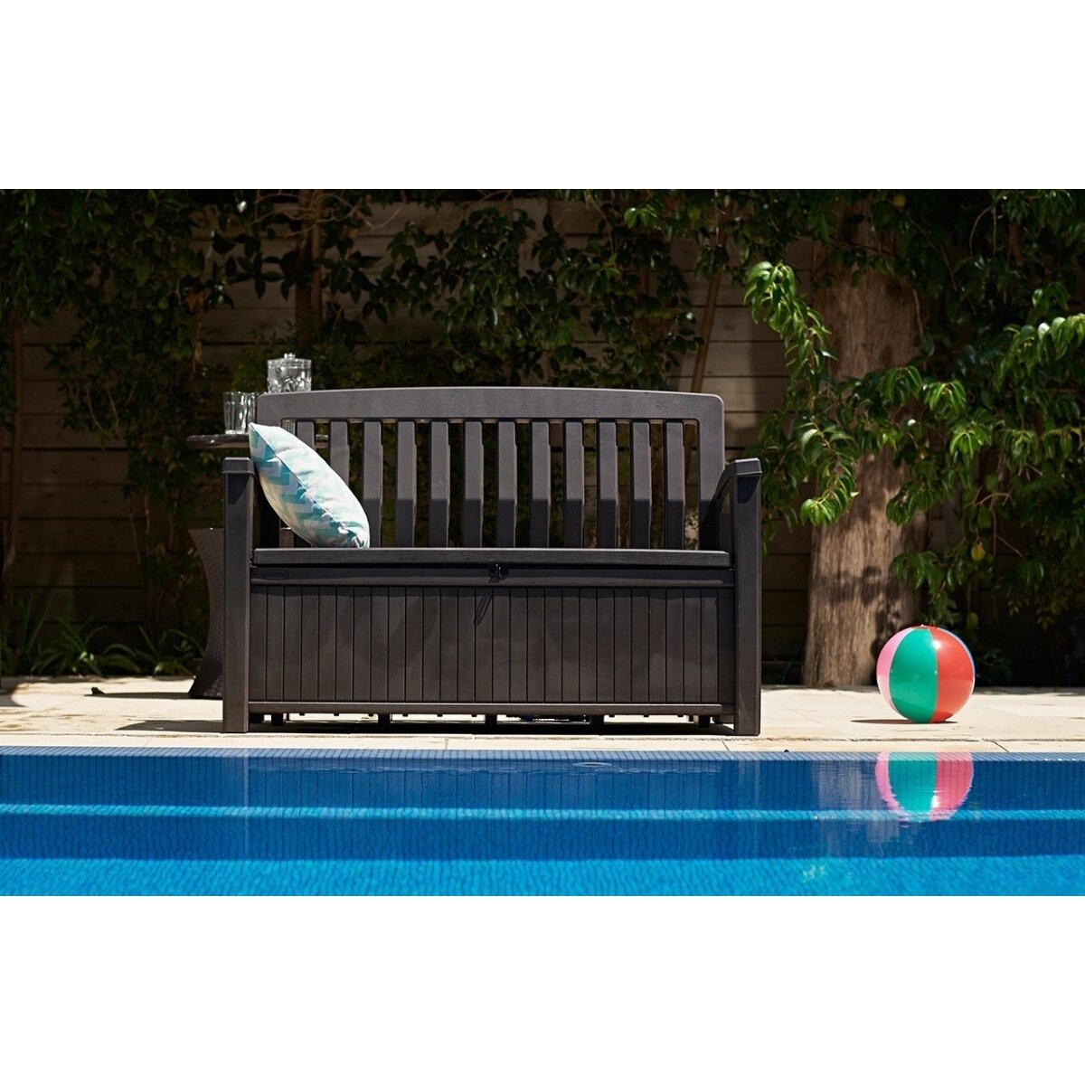 Sodo dėžė / suoliukas Keter PATIO BENCH 227L Rudos spalvos 2 Sodo dėžė / suoliukas Keter PATIO BENCH 227L Rudos spalvos 2