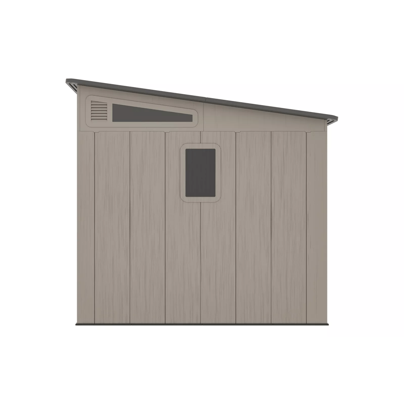 Sodo įrankių namelis CHESTER 8×8, pilkas 3