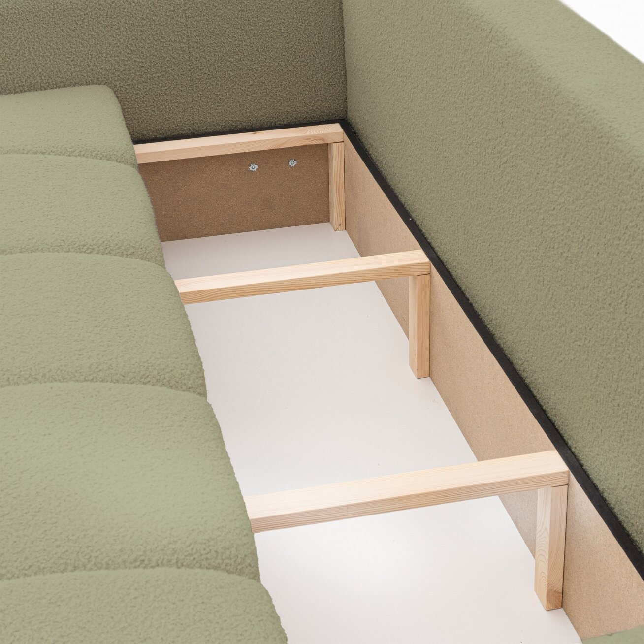 Sofa BUENO su miego funkcija ir patalynės dėže Spalvos: Centaur 13 (žalia) 5 Sofa BUENO su miego funkcija ir patalynės dėže Spalvos: Centaur 13 (žalia) 5