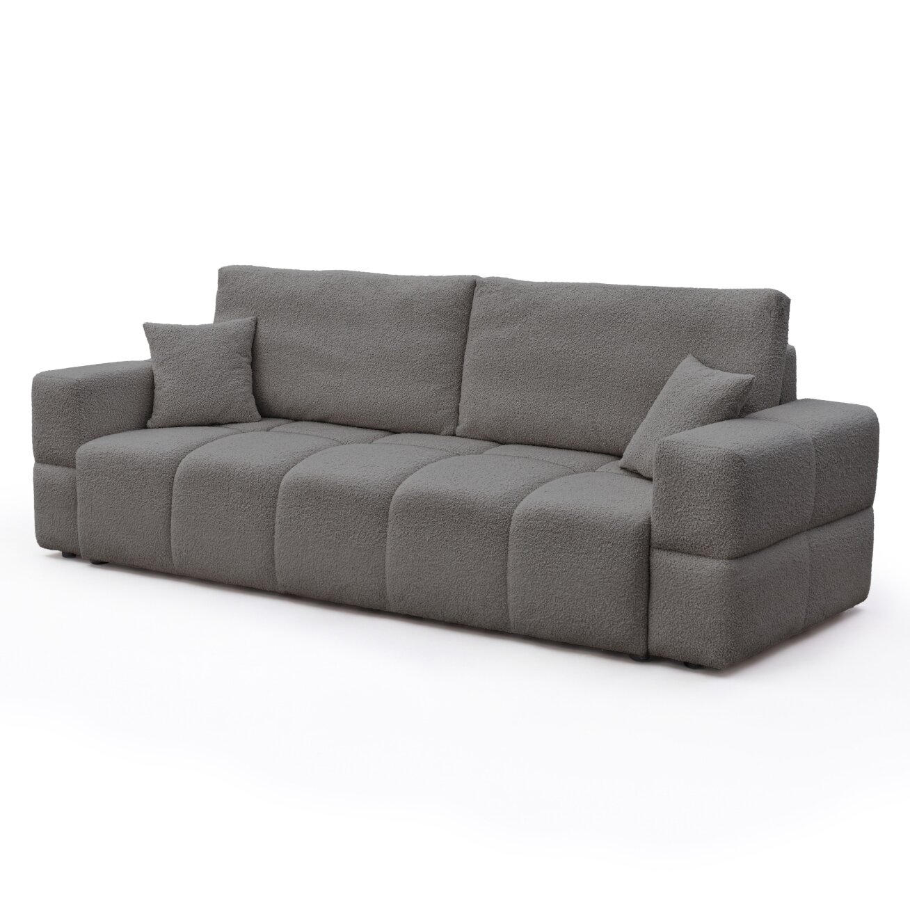 Sofa BUENO su miegojimo funkcija ir patalynės dėže Spalvos: Centaur 15 (grafitinis) 1