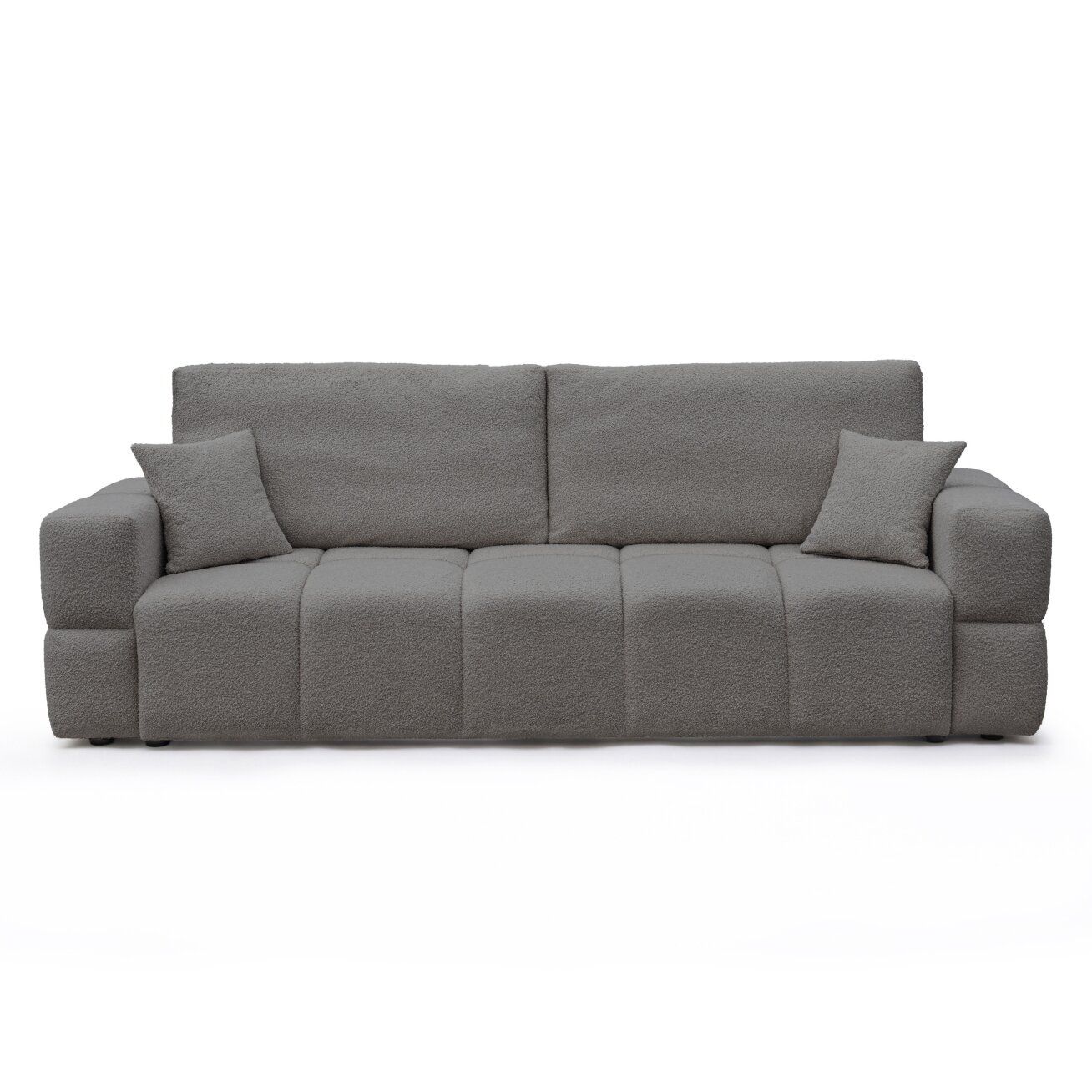 Sofa BUENO su miegojimo funkcija ir patalynės dėže Spalvos: Centaur 15 (grafitinis) 2