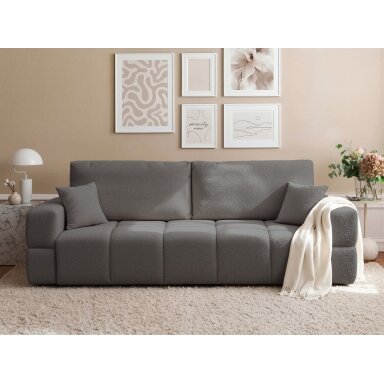 Sofa BUENO su miegojimo funkcija ir patalynės dėže Spalvos: Centaur 15 (grafitinis)