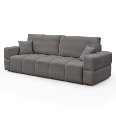 Sofa BUENO su miegojimo funkcija ir patalynės dėže Spalvos: Centaur 15 (grafitinis)